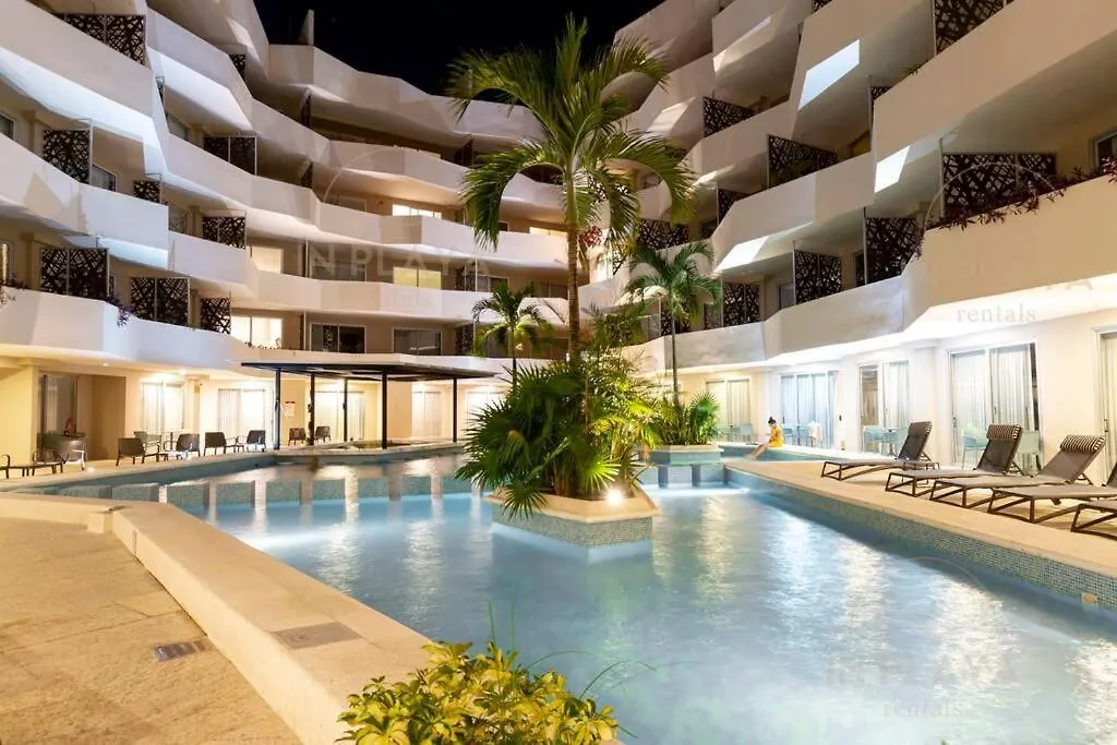 Apartment Luxury Studio Swim-Up Playa del Carmen Mexico